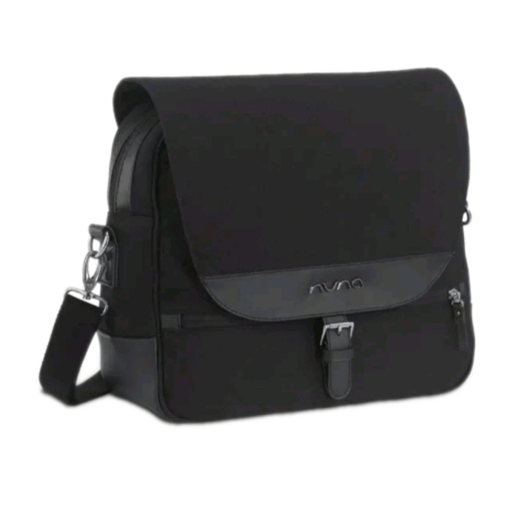 Nuna Unisex Black Diaper Bag/Backpack